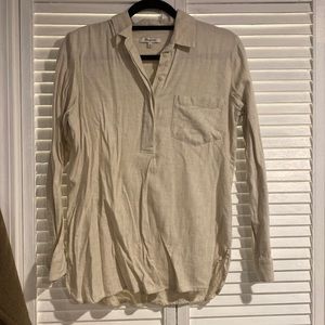 Madewell Henley flannel